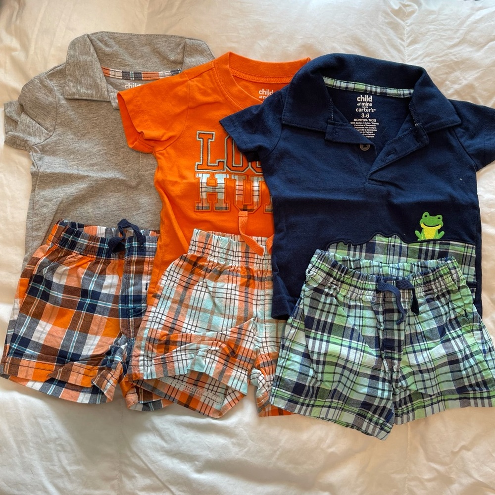3-6mo Carter’s Sets (Lot of 3)